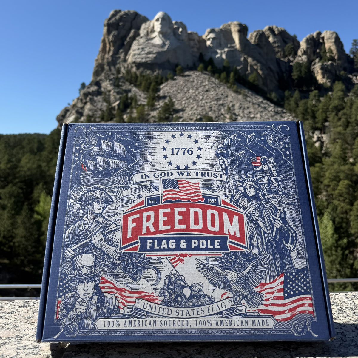 American Flag, Heavy-Duty Nylon - 100% Made in USA