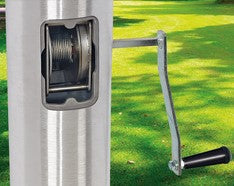 70' Internal Halyard Aluminum Flagpole - Independence Series