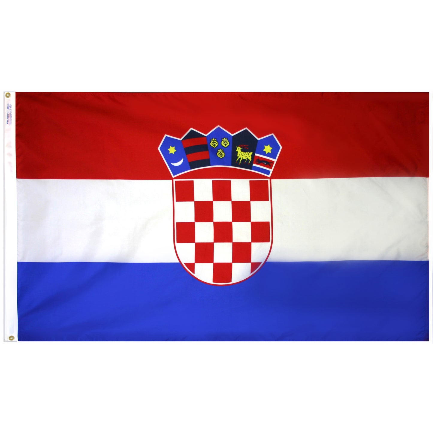 Nylon Croatia Flag