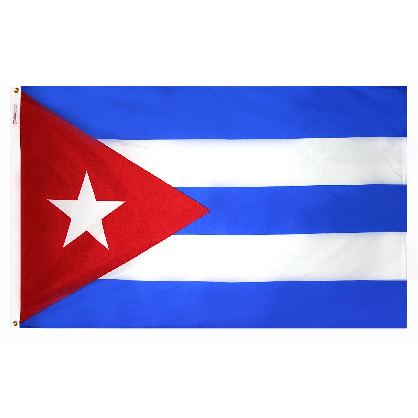 Nylon Cuba Flag