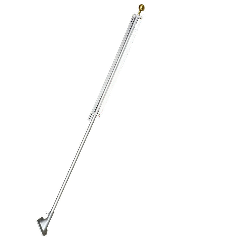 6' Fly Right Flagpole & Bracket