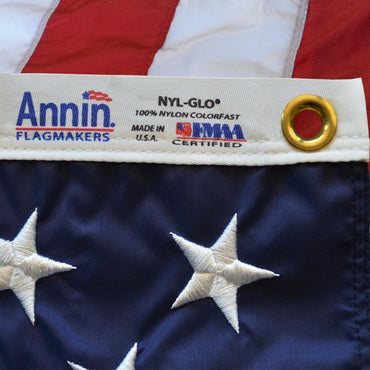 American Flag, Heavy-Duty Nylon - 100% Made in USA