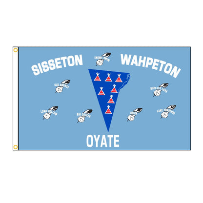 Sisseton Wahpeton Oyate Tribe Nylon Flag