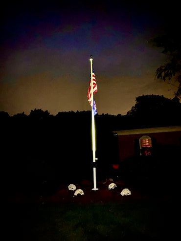 Up-Facing Solar Light