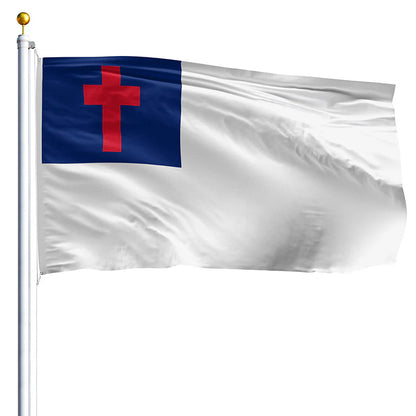 Christian Nylon Flag - 100% Made in USA