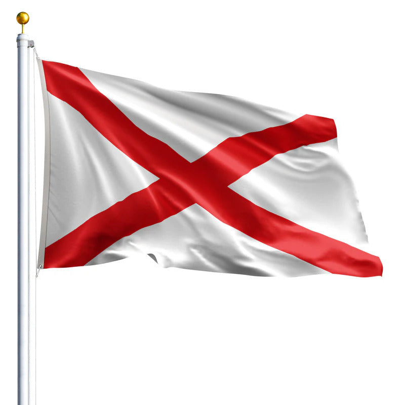 Alabama State Flag - 100% Made in USA