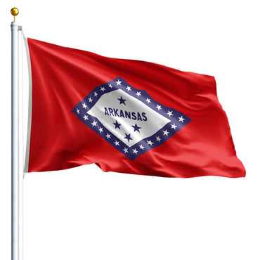 Arkansas State Flag - 100% Made in USA