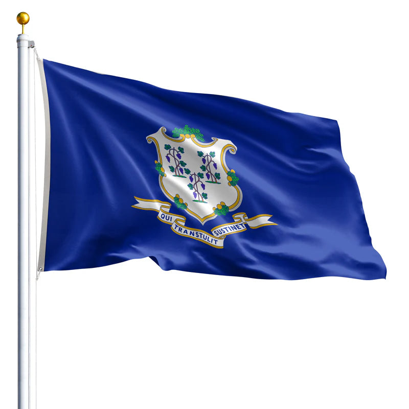 Connecticut State Flag - 100% Made in USA