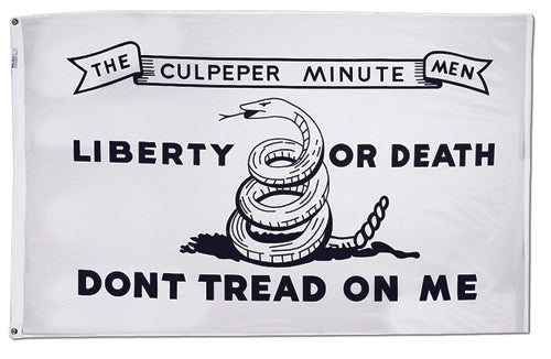 Culpeper (Liberty or Death) Flag - 100% Made in USA