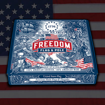 American Flag, Heavy-Duty Nylon - 100% Made in USA