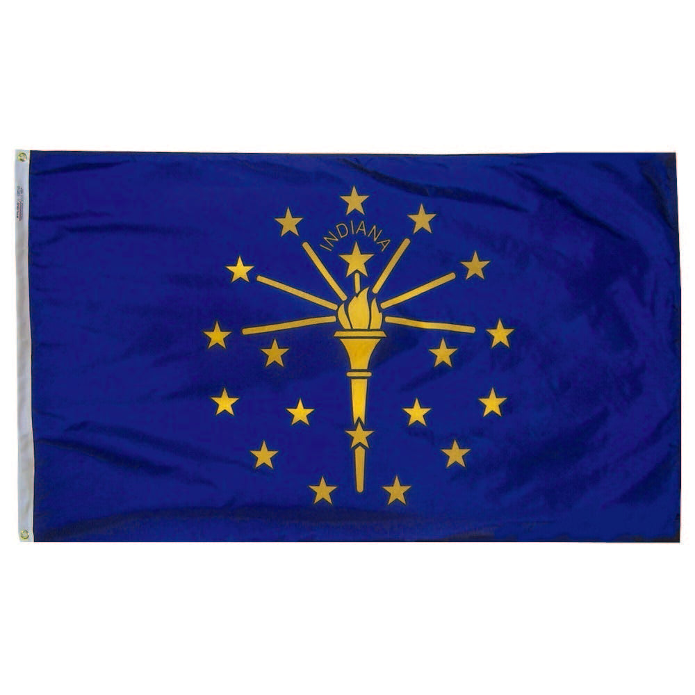 Indiana State Flag - 100% Made in USA