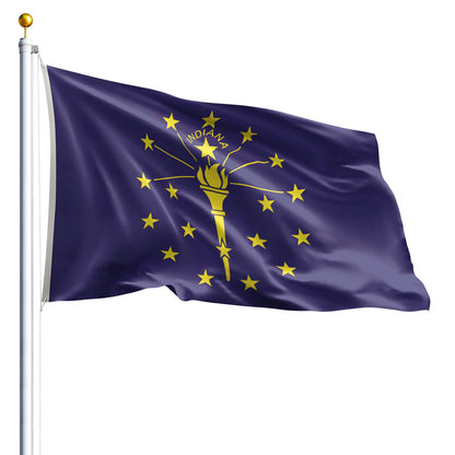 Indiana State Flag - 100% Made in USA