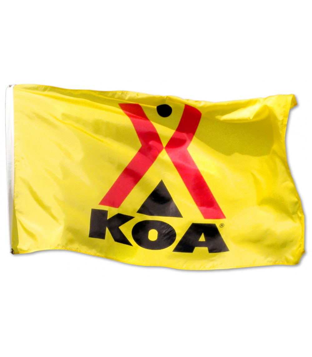 KOA Brand Outdoor Nylon Flag