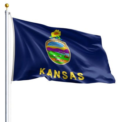 Kansas State Flag - 100% Made in USA