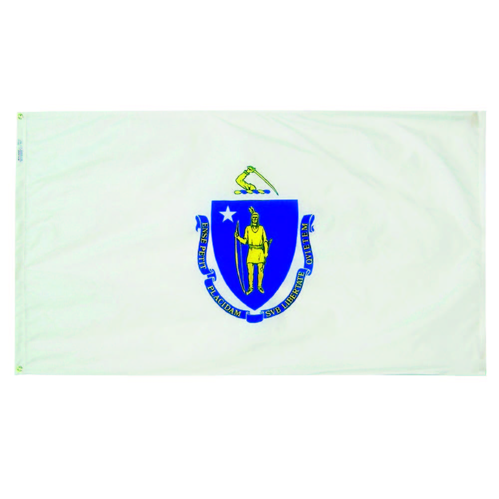 Massachusetts State Flag - 100% Made in USA