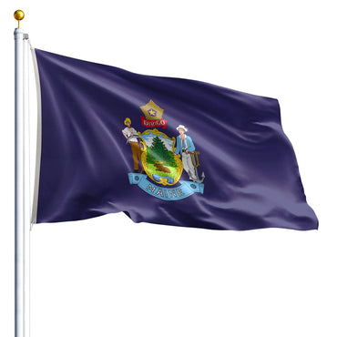 Maine State Flag - 100% Made in USA