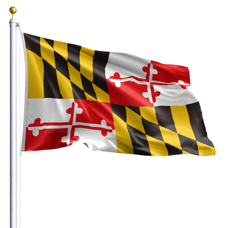 Maryland State Flag - 100% Made in USA