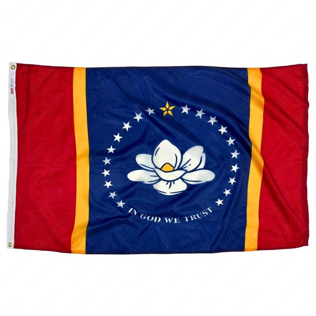 Mississippi State Flag - 100% Made in USA