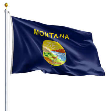 Montana State Flag - 100% Made in USA