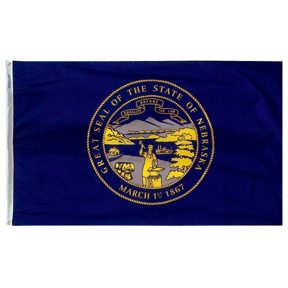 Nebraska State Flag - 100% Made in USA