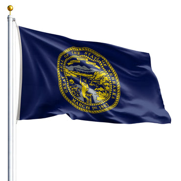 Nebraska State Flag - 100% Made in USA