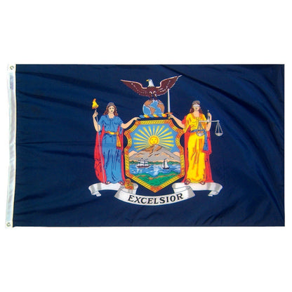 New York State Flag - 100% Made in USA