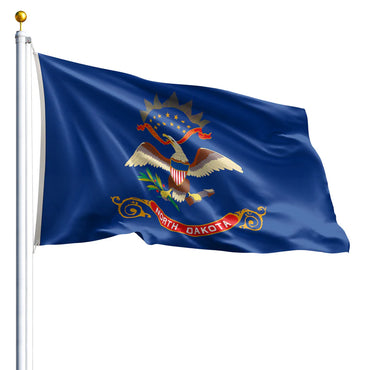 North Dakota State Flag - 100% Made in USA