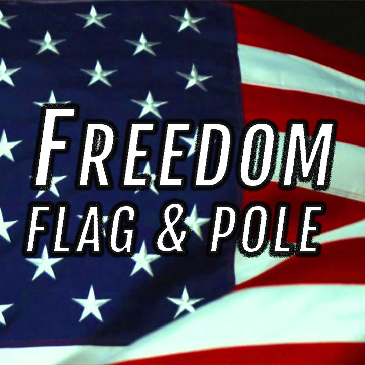 Gift Card - Freedom Flag and Pole