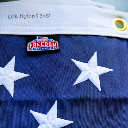 American Flag, Heavy-Duty Nylon - 100% Made in USA