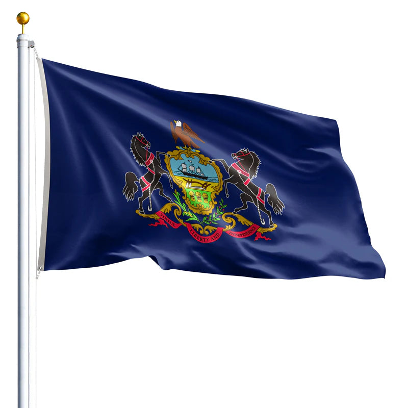 Pennsylvania State Flag - 100% Made in USA