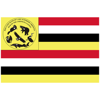 Red Cliff Band of Lake Superior Chippewa Tribe Nylon Flag