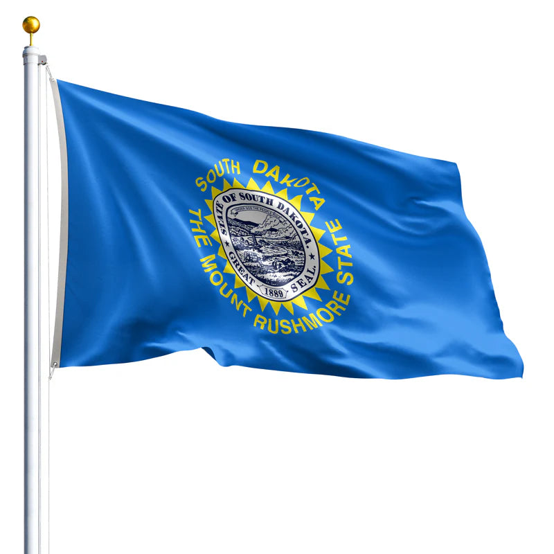 South Dakota State Flag - 100% Made in USA