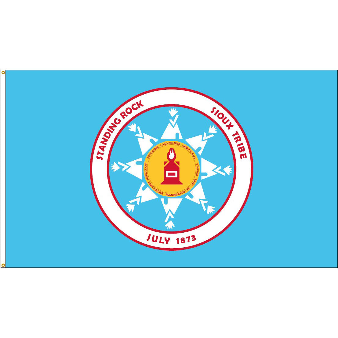 Standing Rock Sioux Tribe Nylon Flag