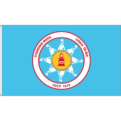 Standing Rock Sioux Tribe Nylon Flag
