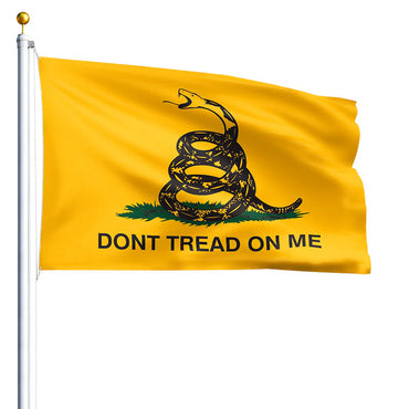 Gadsden Don't Tread on Me Flag - 100% Made in USA