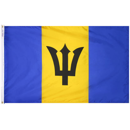 Nylon Barbados Flag