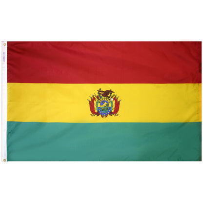 Nylon Bolivia Flag