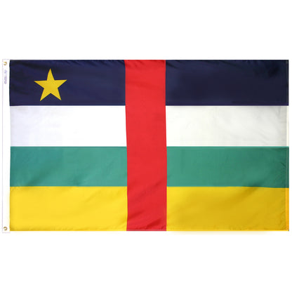 Nylon Central African Republic Flag