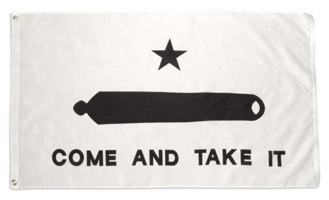 Gonzales (Come And Take It) Flag - 100% Made in USA