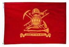 Firefighters Flag - 100% Made in USA