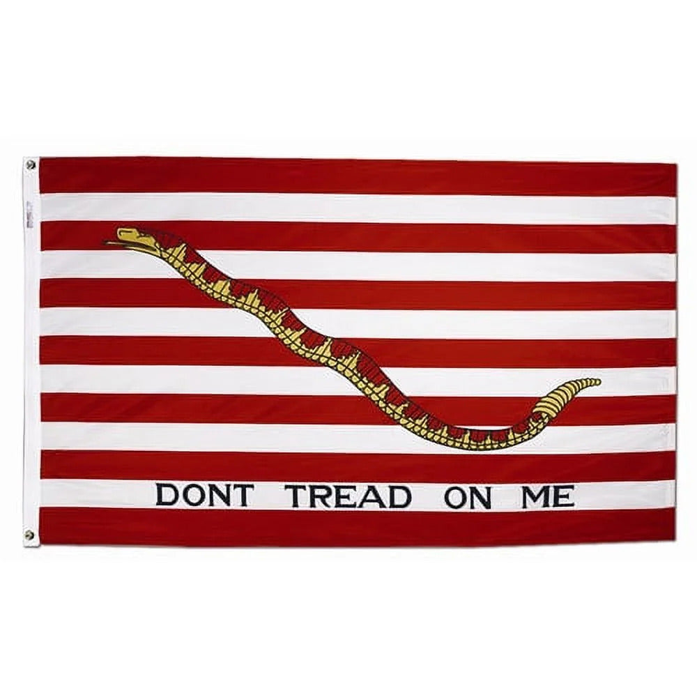 1st Navy Jack (Don't Tread On Me) Flag