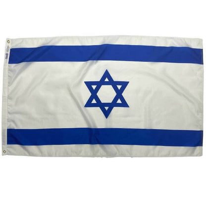 Israel Nylon Flag - 100% Made in USA