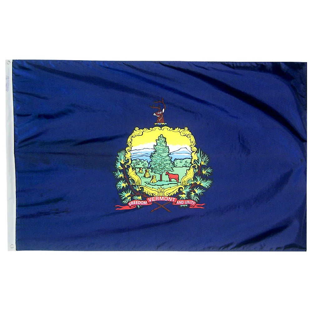 Vermont State Flag - 100% Made in USA